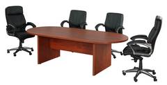 Cherry Conference Table with Chairs